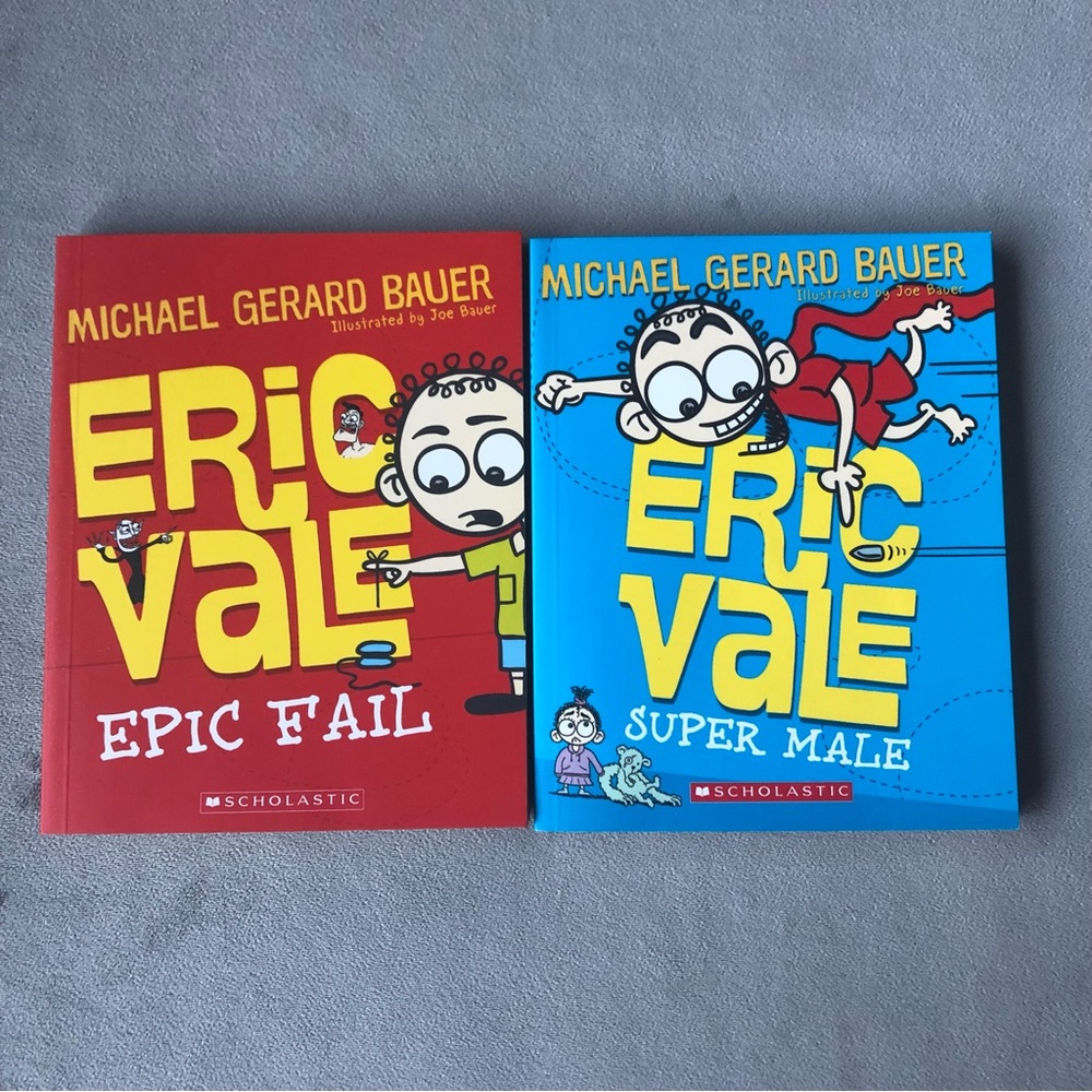 Set of 2 ~ Eric Vale ~ Author ~ Michael Gerard Bauer ~ Brand New!
